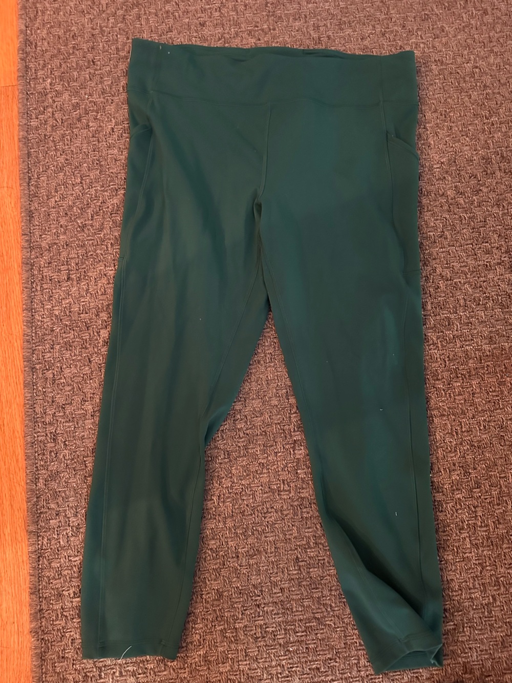 lululemon athletica Deep Green High-Rise Leggings